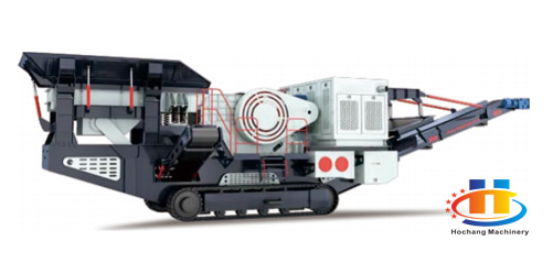 Crawler Jaw crushing plant
